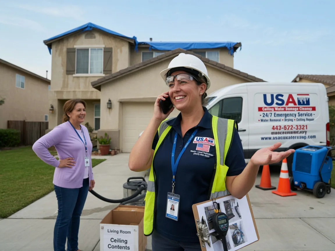 Ceiling Water Damage Restoration Chatfield, TX FAQs